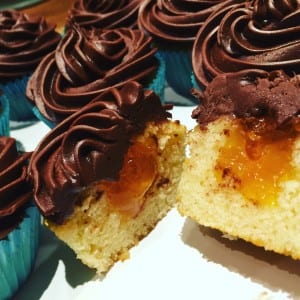 Jaffa Cupcakes
