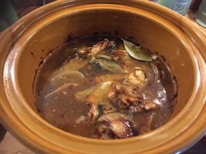 Homemade Slow Cooker Chicken Stock