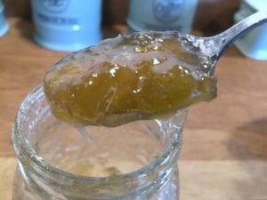 Rhubarb and vanilla Jam