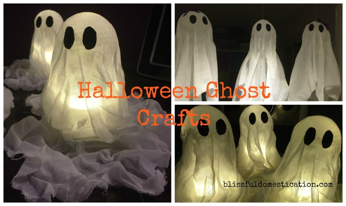 How to Make an Adorable Puffy Paint Ghost Craft