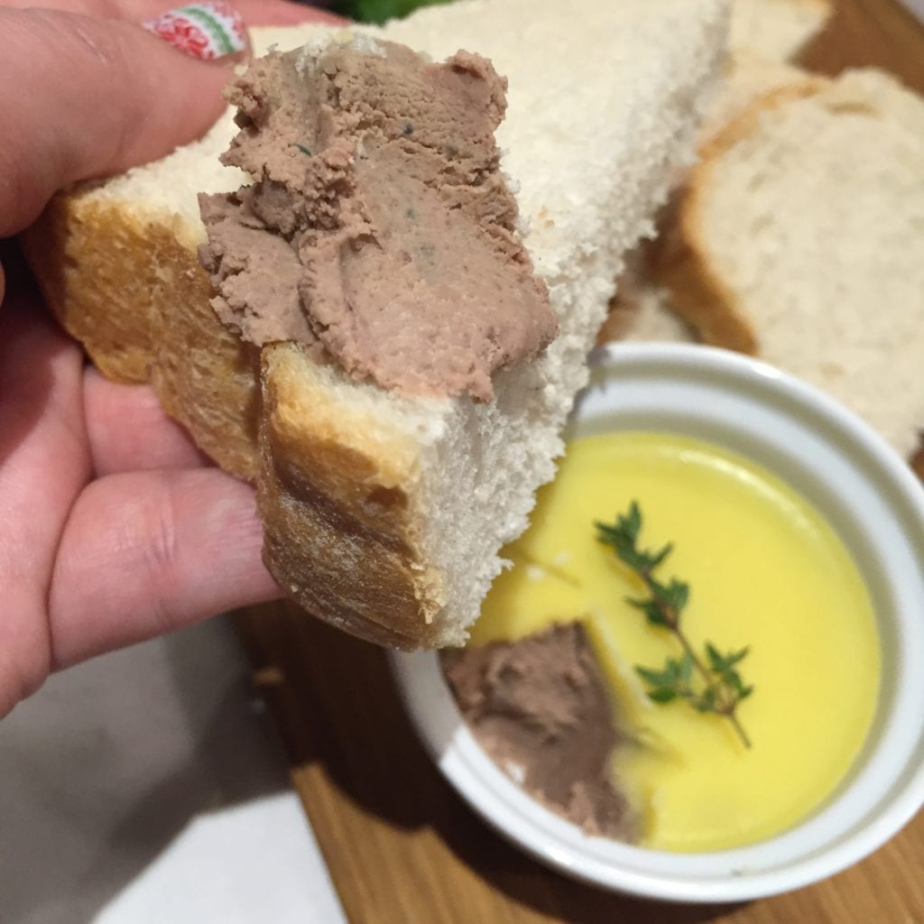 Chicken liver pate