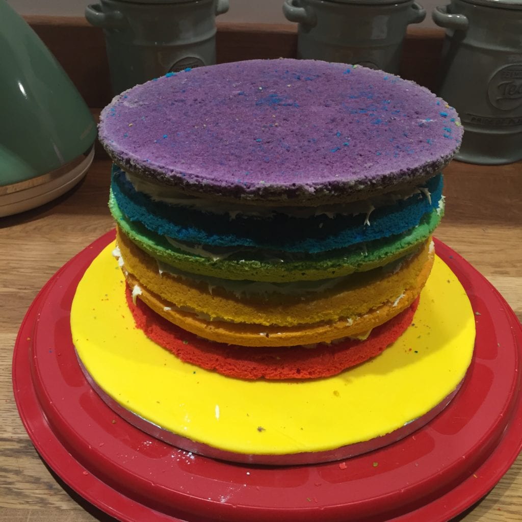 Rainbow Cake