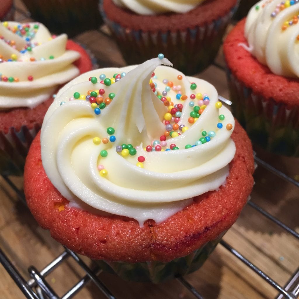 Rainbow Cupcake