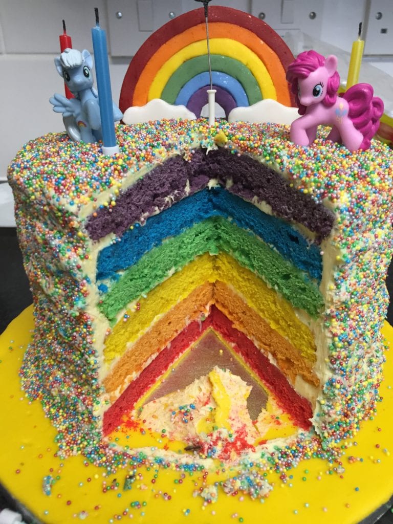 Rainbow Cake