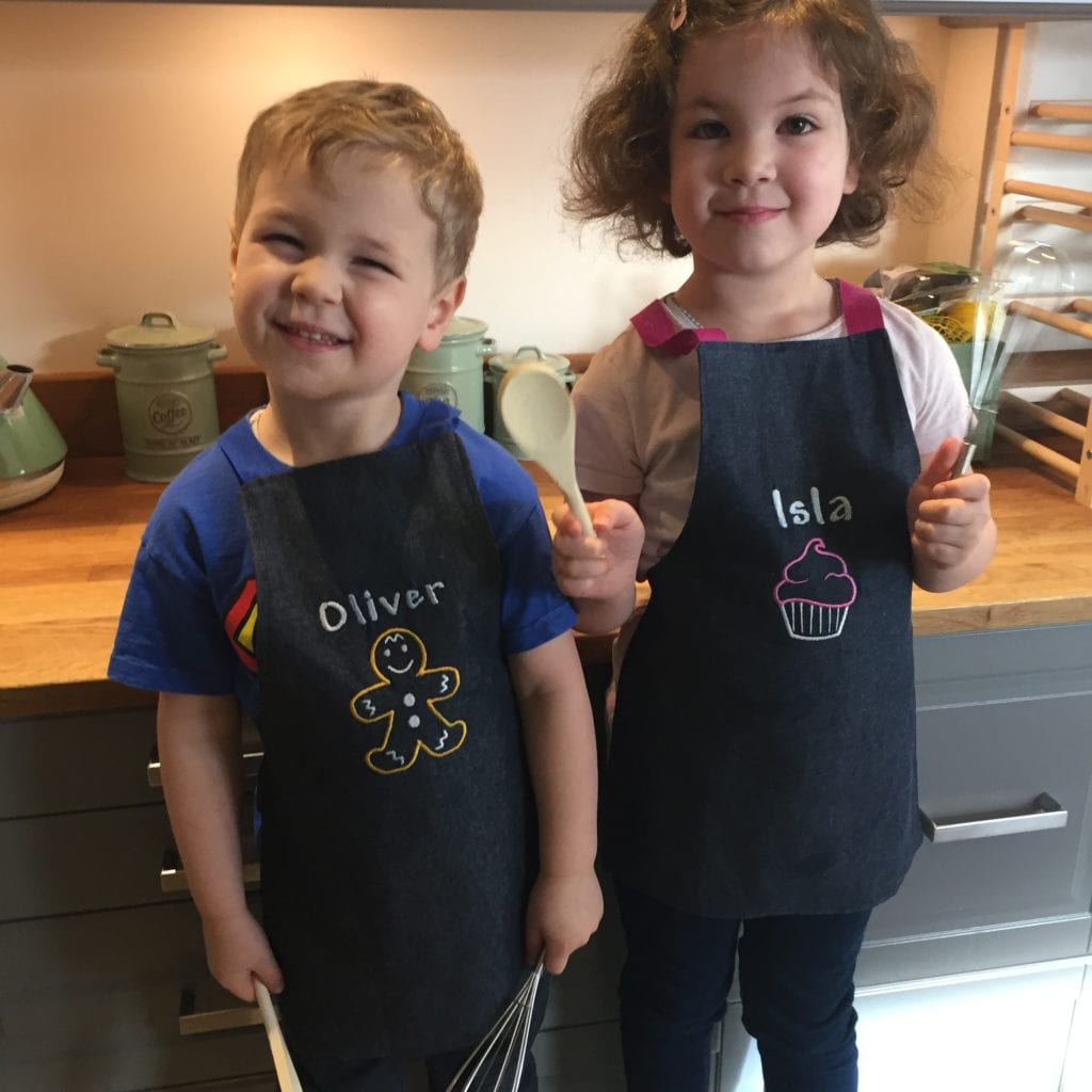 Arty Apple Aprons
