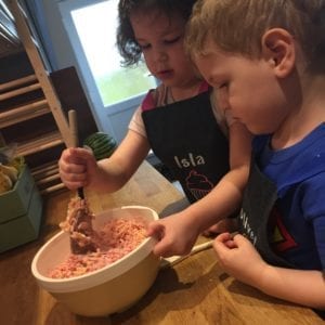rice crispie hearts