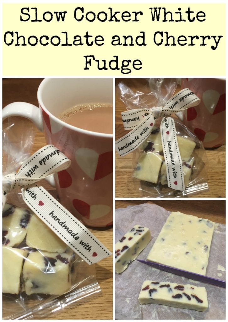 Slow Cooker White Chocolate Fudge
