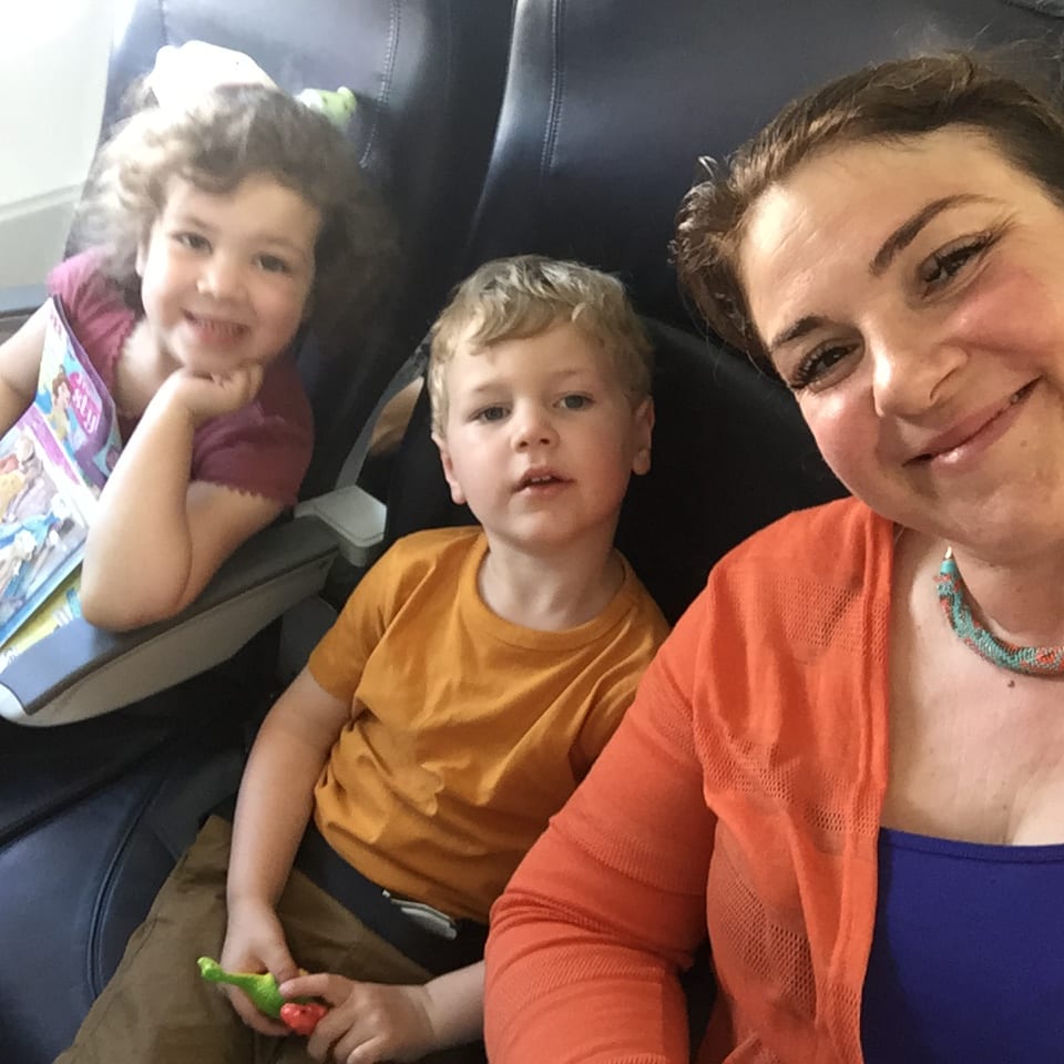 Flying with children