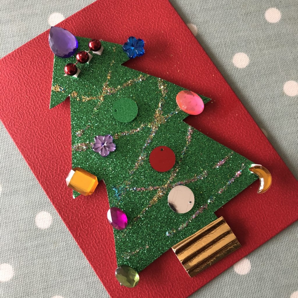 handmade christmas cards for kids