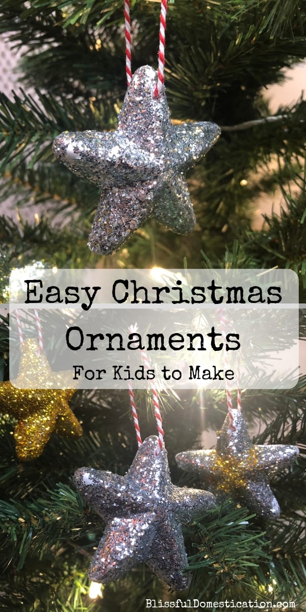 Easy Christmas Ornaments for Kids to Make