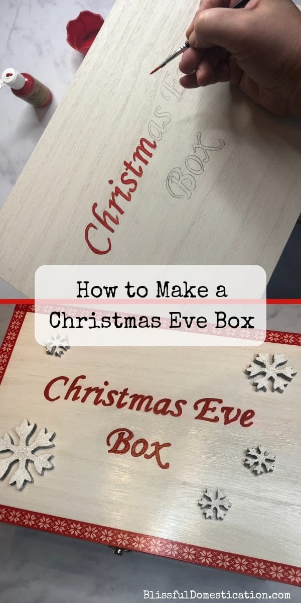 Christmas Eve Box Pin