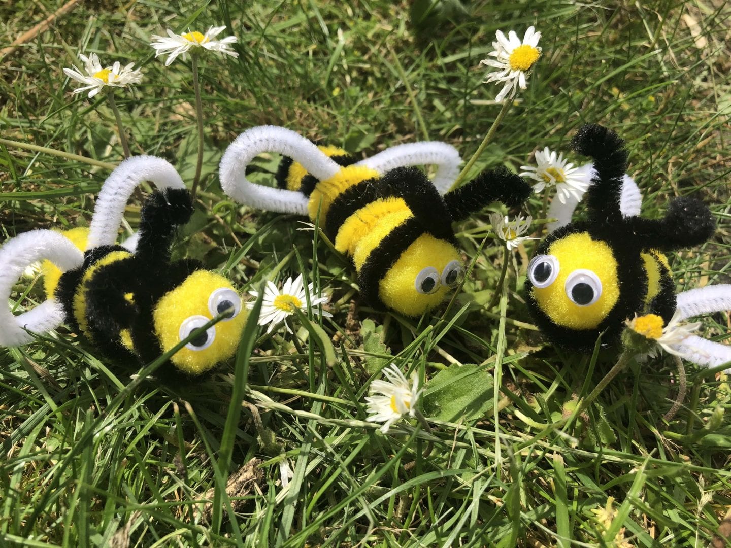 How to Make a Pipe Cleaner Bee | Blissful Domestication