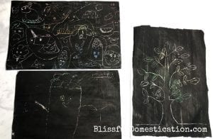 DIY Scratch Art for kids featured image