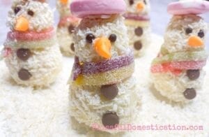 Snowman truffles featured image