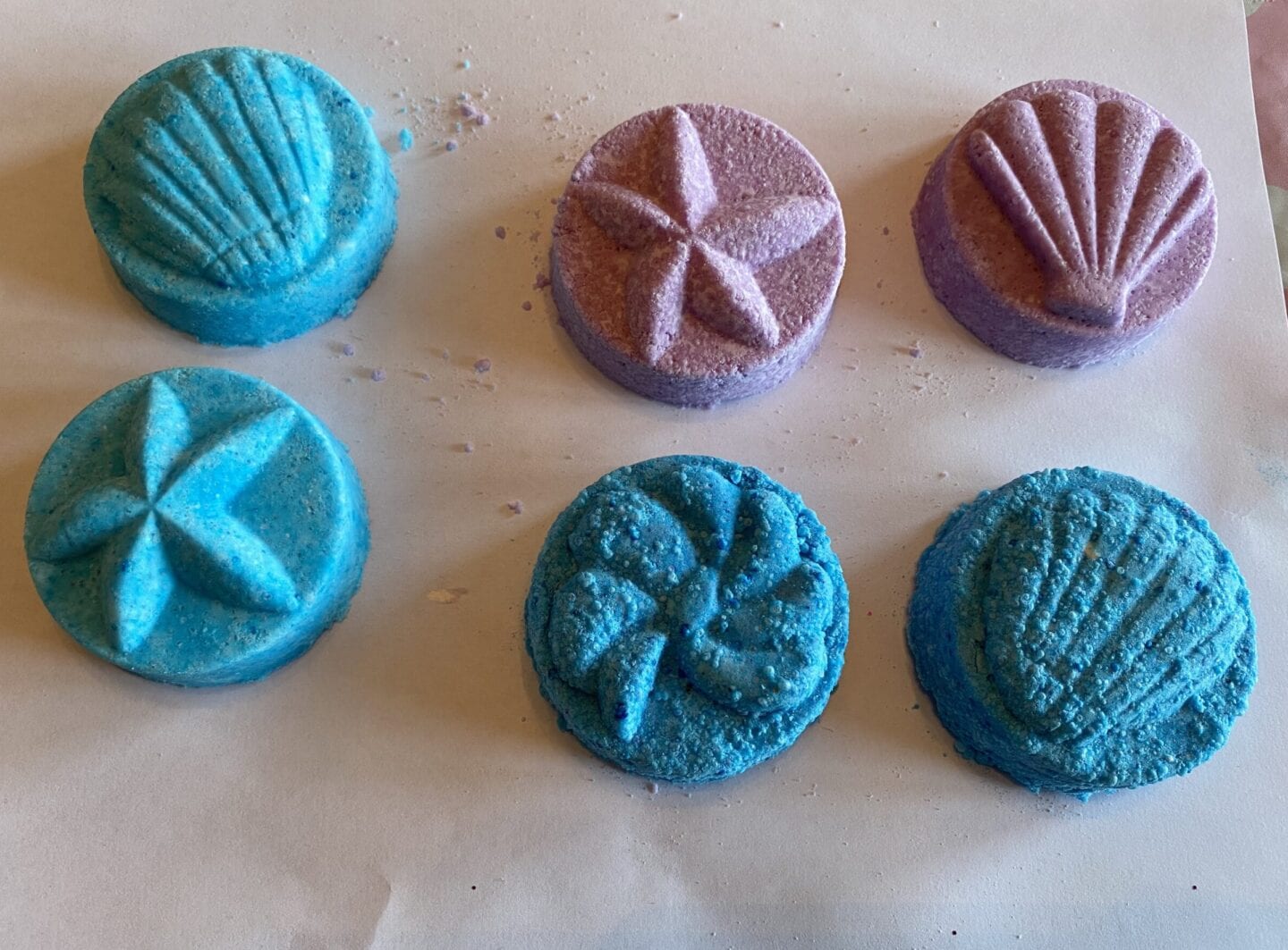6 homemade bath bombs